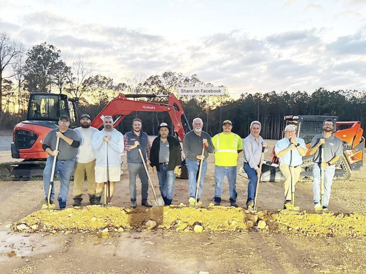 Sidewalk work, new facility set for Rainsville