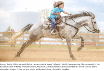 Local youth rodeo star to compete in the Vegas Tuffest Jr. World Championship