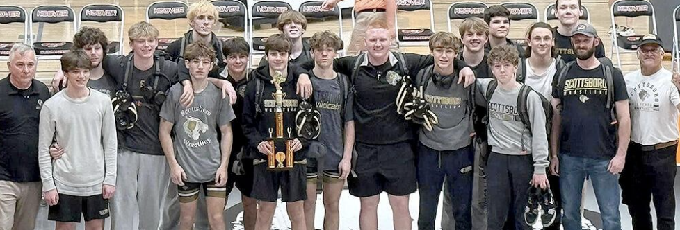 Scottsboro wrestling wins Hoover’s Turkey Duals event