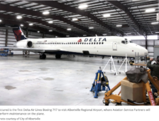 Delta planes arrive at Albertville Regional