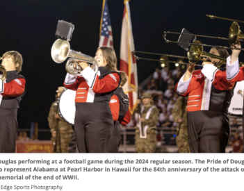 Pride of Douglas receives invitation to Pearl Harbor Memorial Parade