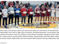 2025 All-Marshall County Tournament team, varsity boys