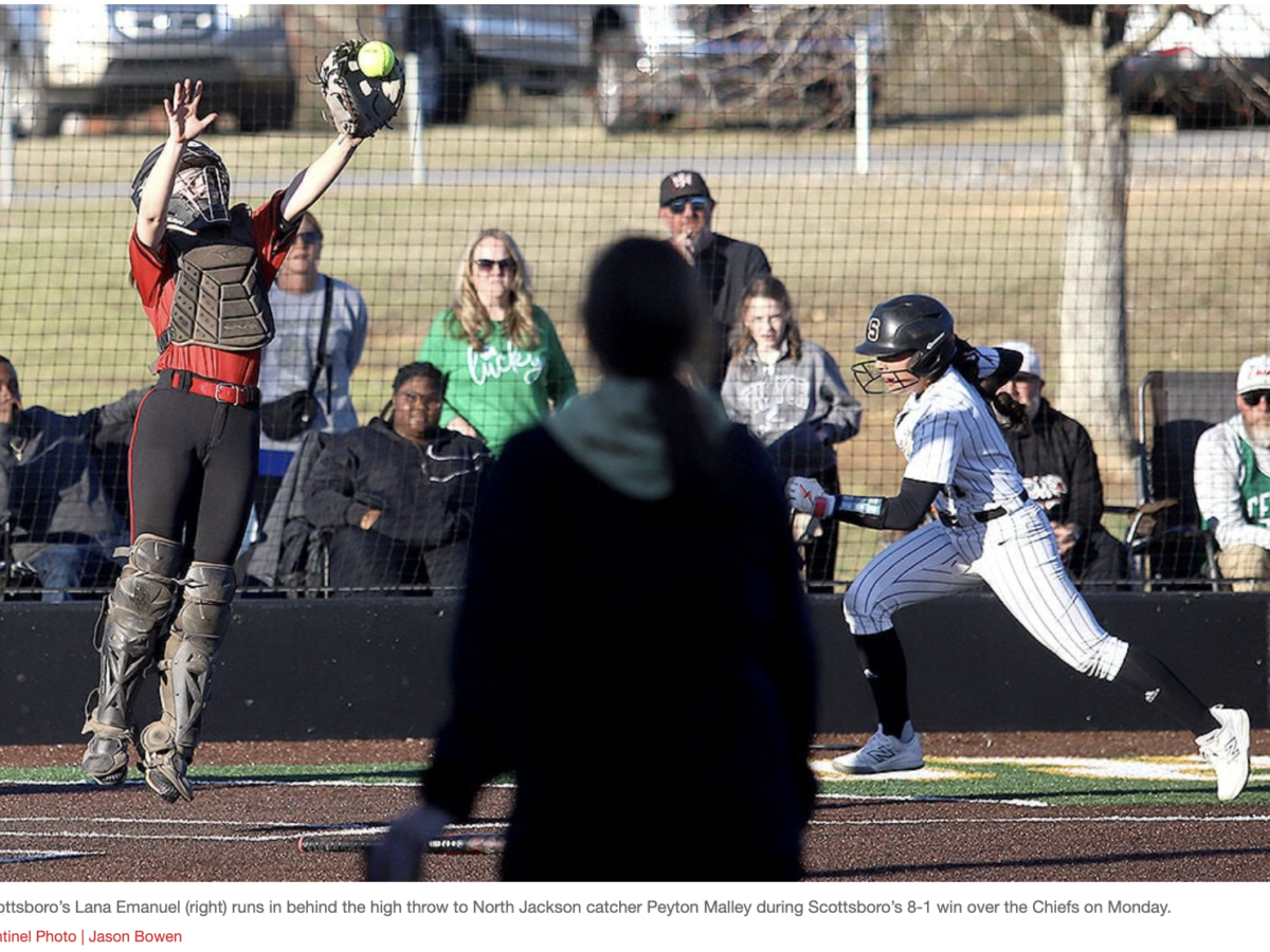 SOFTBALL ROUNDUP: Scottsboro downs rival North Jackson