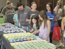 A world of snacks at Boaz Library