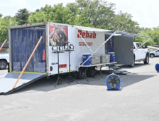 Fire departments launch new rehab trailer to protect firefighters