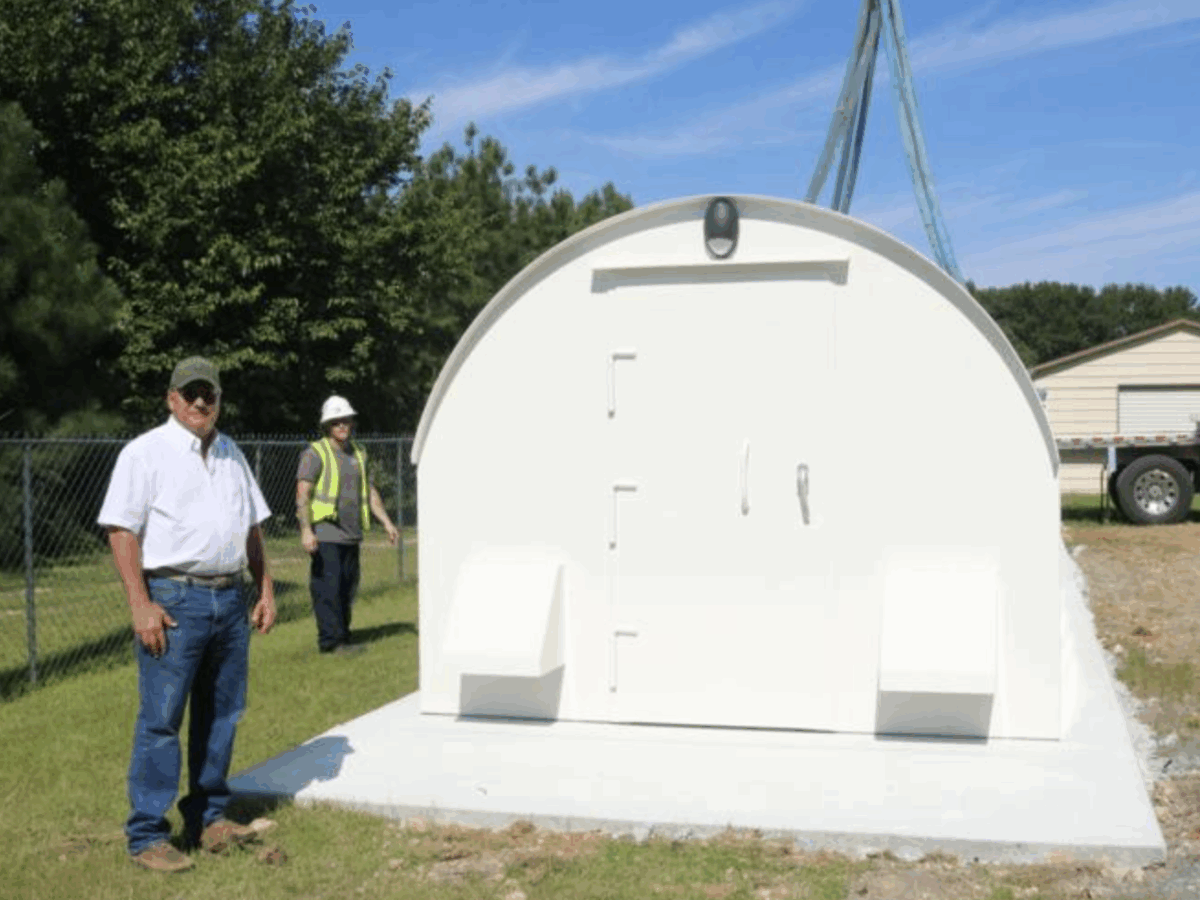 New storm shelter for Alder Springs Community