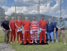 Five inmates baptized at Jackson County Jail