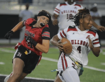 Lady Aggie Flag Football grabs win over Anniston