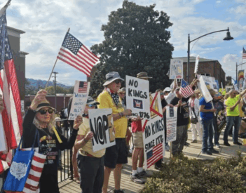 ‘No Kings’ Demonstration returns to Guntersville