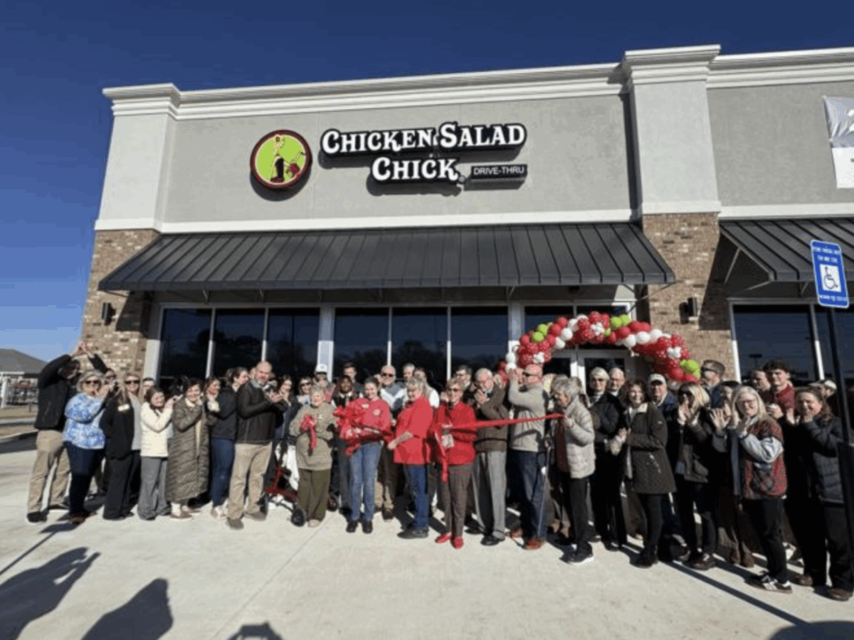 Chicken Salad Chick Ribbon Cutting Celebration