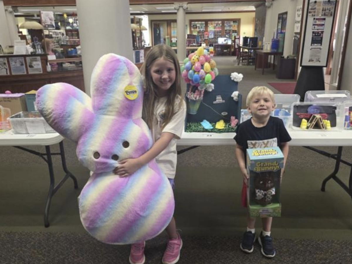 Boaz Library Holds Peep Diorama Contest