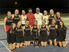 Lady Aggies Win County Tennis Tourney
